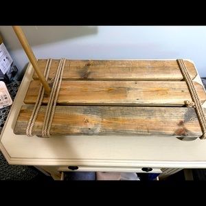 Handmade Wooden Boat Decor